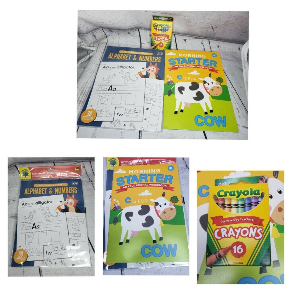 Morning Starters Education Learning Workbooks